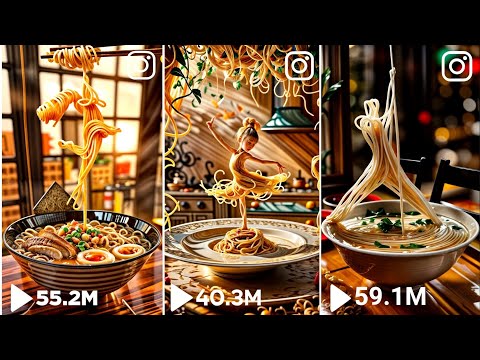 dancing noodles ai reels editing |ai video editing | ai reels  #dancingnoodles
