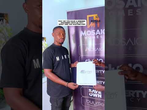 Oh yes!!! Mosaic Homes Limited is active🎊🥳🎉-When are you getting your documents.