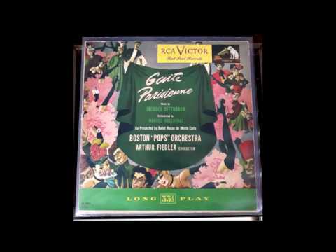 Arthur Fiedler ‎Gaîté Parisienne RCA Red Seal LM-1001 Side 1