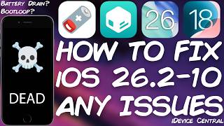 iOS 26.2 - 10.0: MUST HAVE APP: Fix iPhone Battery Drain, Bootloop & Fix 150+ iOS Issues