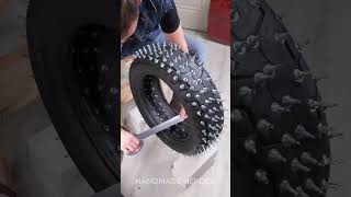 DIY Snow Tires… or DIY Disaster? 🏍️❄️😂