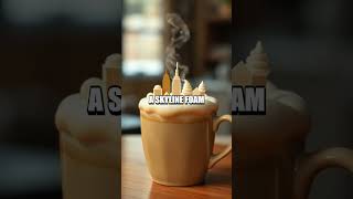Latte Laughter: CaffeBot’s Dino Foam Flip