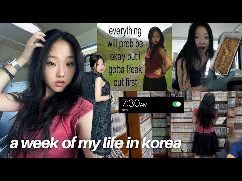 LAST FIRST WEEK OF UNI ; thrifting, baking, hormonal acne update, mental health