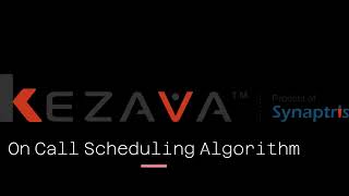 Kezava On call Scheduling
