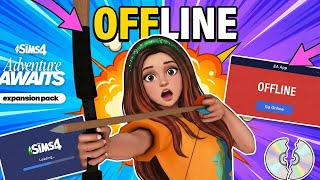 Sims 4 Offline Mode - Disable Updates in EA App