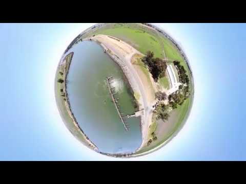Jet-skiing Asteroid Shot