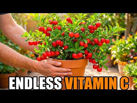 Grow Unlimited Vitamin C in a Pot. Plant Once, Harvest for Years. Why Does Nobody Know This?
