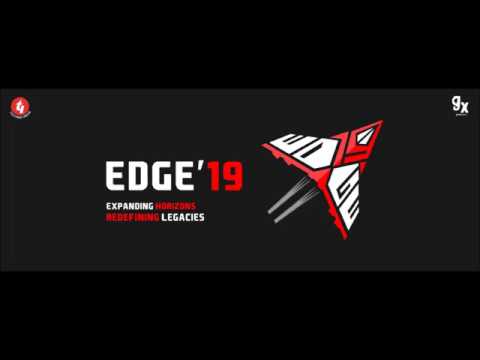 EDGE'19 Logo Using my CNC