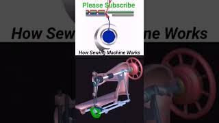 How Sewing Machine Works? #mechanicalengineering #mechanical #mechanicalvideo #mechanicalwork