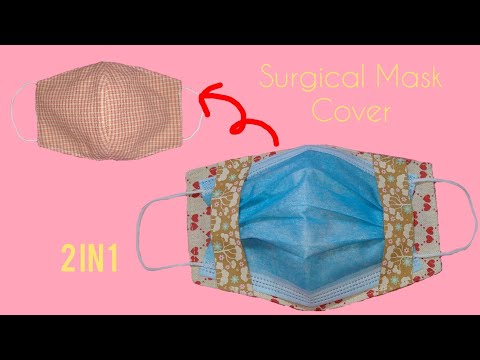 Diy Very Easy Surgical Mask Cover | How to Make Medical Mask Cover Sewing Tutorial More Protection