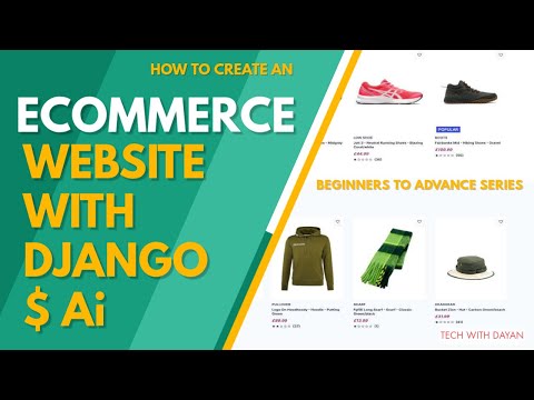 How to create a Django E-commerce Site Using  AI   | Setup .Part 1 #programming #ai #coding  #crash