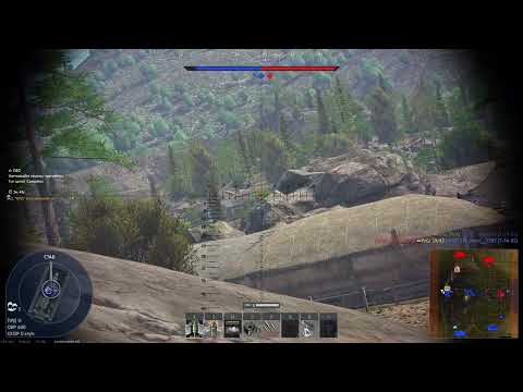 PT-76 destroying Jagdpanther with HEAT-FS