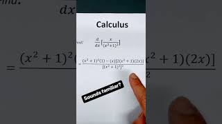 I can’t be the only one. #calculus #derivatives #engineeringstudent #education #shorts #youtube