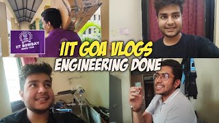 Engineering Life Almost Over | BTech Project Presentation, Friends & Memories | IIT Goa BTech CSE