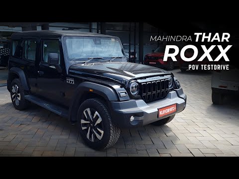 2024 MAHINDRA THAR ROXX | AX7L RWD AT | 2L PETROL 174bhp 380nm - POV Test Drive #55 | ENJE