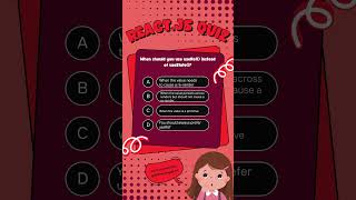 When to Use useRef Instead of useState? | React Quiz | IT Guru Solutions #shorts  #coding #react
