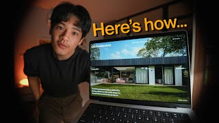 The website that repositioned and helped a studio land $2M+ projects.