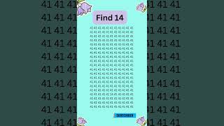 Number Puzzle #iqtest #iq #quiz #educationalvideo #braintest #shorts    #numberpuzzle #challenge