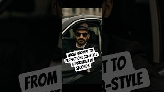 From Prompt to Perfection: GQ-Style AI Portrait in Seconds!