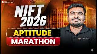 NIFT 2026 Aptitude Marathon 🔥 | This One Aptitude Marathon Can Change Your NIFT 2026 Rank