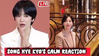 Song Hye Kyo’s Calm Reaction to Chaos Stuns Fans”