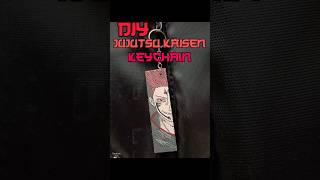 DIY JUJUTSU KAISEN keychain☠️🔥 |#diykeychain #diy #anime #jujutsukaisen #animeart #shorts #trending