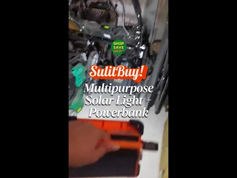 SULITBUY | Gardenglo Multifunction Solar Light + Powerbank