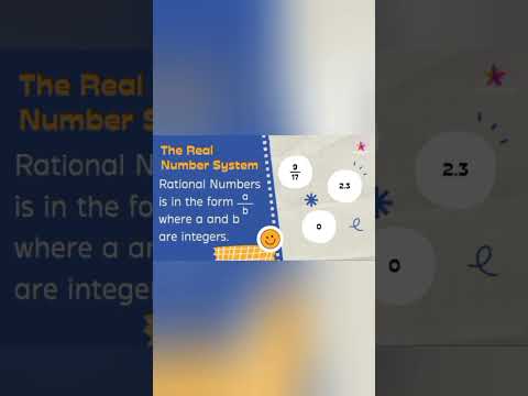 real number system