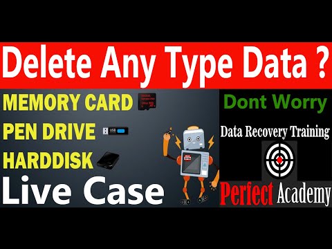 Delete Data Recovery, Hard Disk/ Pend Drive Data Recovery (Hard Disk Data Recovery Course /Training)