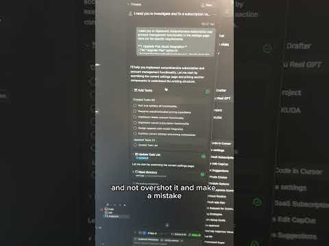 How Augment Code beats Cursor for coding #nocode #cursor #augmentcode #buildinpublic #productivity