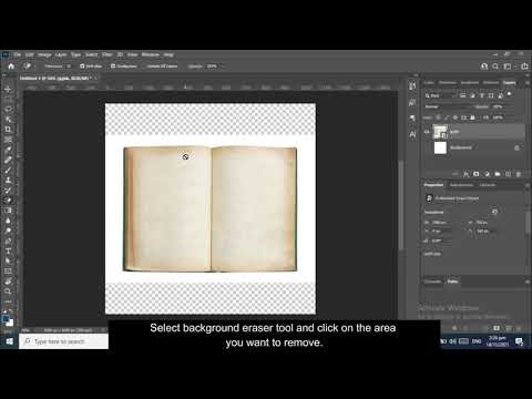 Remove background in Photoshop