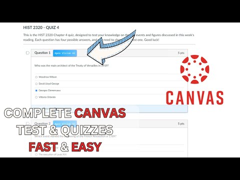 How to Cheat On Canvas Quizzes & Tests -  2025