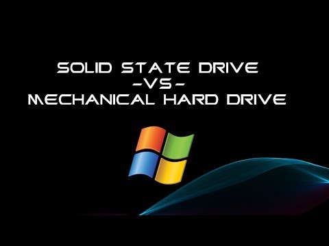 Solid State Drive (SSD) - V.S. - Mechanical Hard Drive