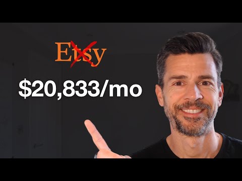 Easiest Passive Income (Not Etsy!) How to Sell Digital Products