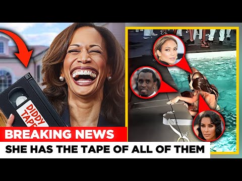 JUST REVEALED-: Why Every Celebrity Is Endorsing Kamala Harris, She Has The Diddy Tape On All...