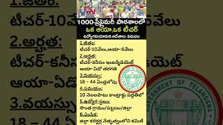 #teacherjobs2025 #preprimary #interjobs #10thjobs #anganwadi #telangana #govtjobs #freejobs