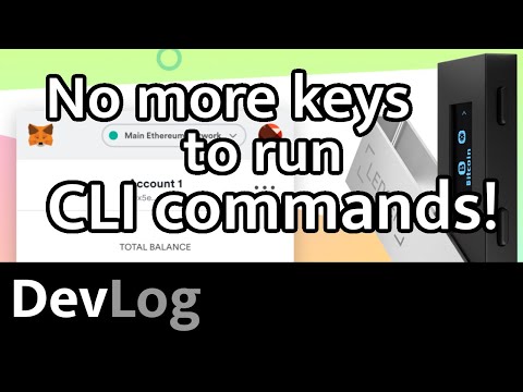 DevLog - No more private keys to run CLI commands