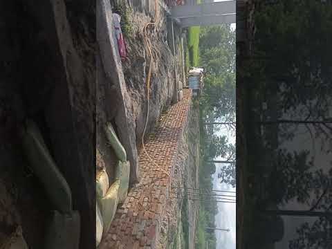 Block with brick masonry