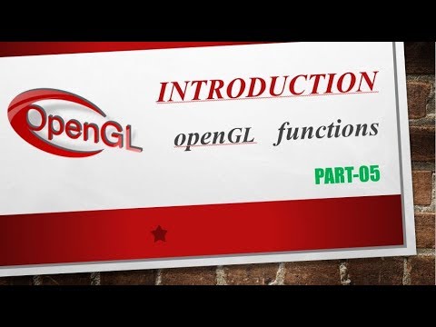openGL bangla tutorial || introduction of  opengl functions   || computer Graphics || part-05