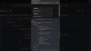 🔥 CSS Accordion in 20 Seconds | Pure HTML & CSS Tutorial