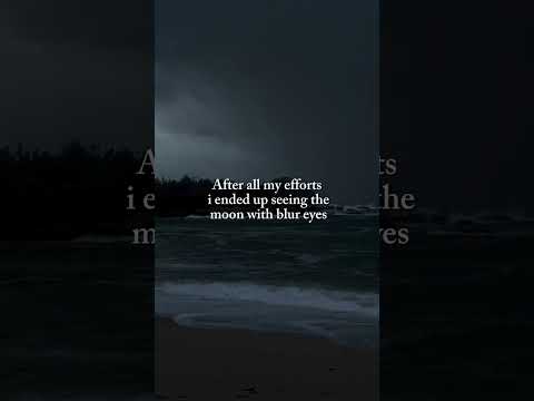 Some nights the moon looks close, yet so far #music #lunarphase #moonmemories #sub