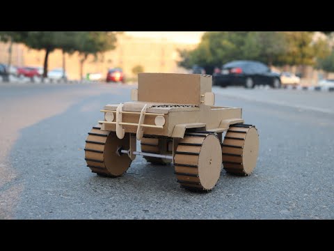 How to  Make Simple Monster Truck (Cardboard Car)