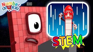 STEM Fun in Space! 🚀 | Counting and Science for Kids | @Numberblocks