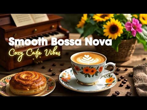 🎵 Smooth Bossa Nova | Relaxing Jazz Guitar & Piano | Chill Café & Beach Vibes ☕