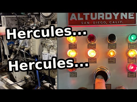1976 Hercules Generator Run at the Long Lines Building