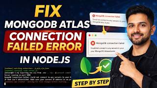 How to Fix MongoDB Atlas Connection Failed Error in Node.js (Step by Step Tutorial)
