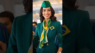 Countries as flight attendants | Part 3 #aiart #aiedits #aifusion #shorts