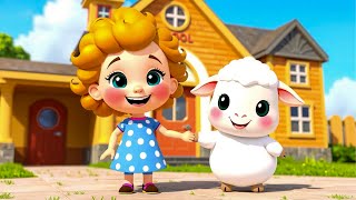 Mary Had a Little Lamb Poem Song | Classic Nursery Rhymes for Kids | Educational Songs for Toddlers