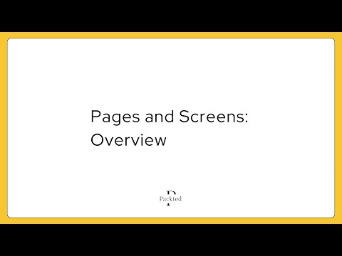 Pages and Screens Report Overview in GA4