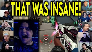 Valorant Streamers Reacts To DFM Caedye HITTING AN INSANE 4k Against FS In VCT
